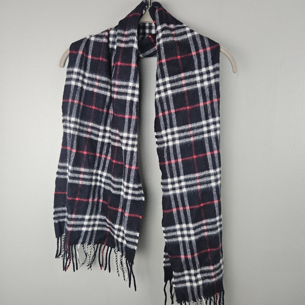 Burberry 100% Cashmere Plaid Fall‎ Scarf